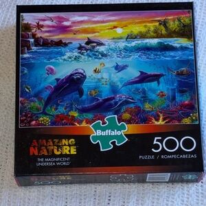 Buffalo David Bitton Vibrant Ocean Life Puzzle